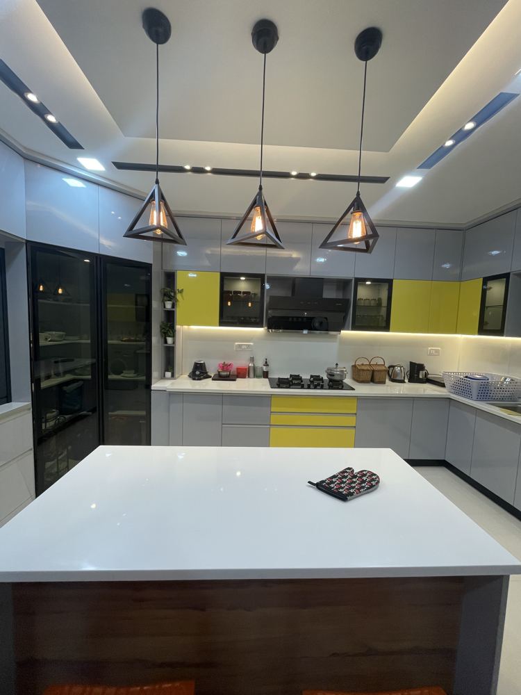Interior design detail from Daniel's Home Interiors in Nanganallur by Dreamcraft Interiors