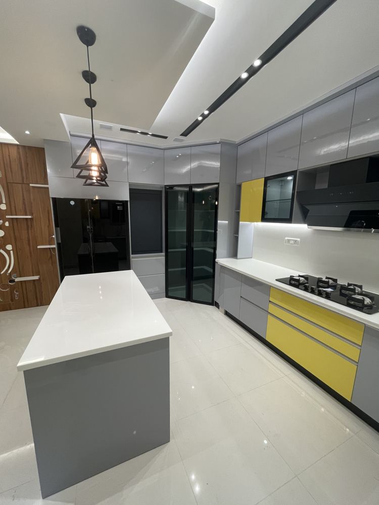Interior design detail from Daniel's Home Interiors in Nanganallur by Dreamcraft Interiors