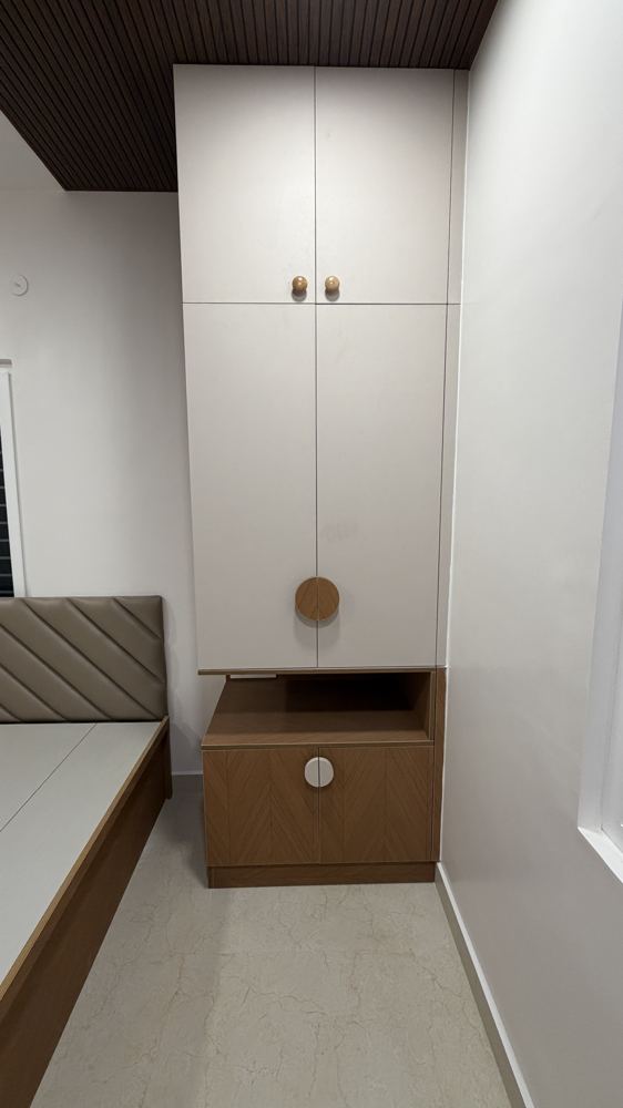Interior design detail from Kiran's Home Interiors in Nanganallur by Dreamcraft Interiors