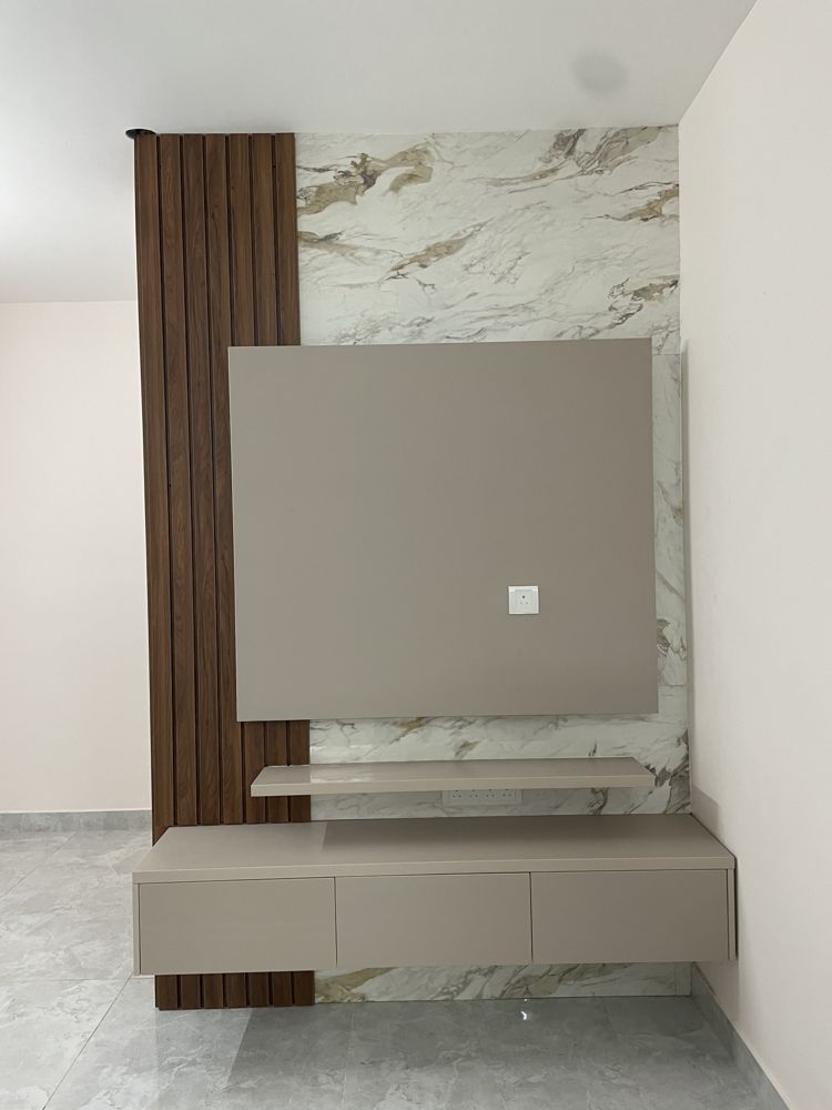 Interior design detail from Rajesh's Premium Residence in Nanganallur by Dreamcraft Interiors
